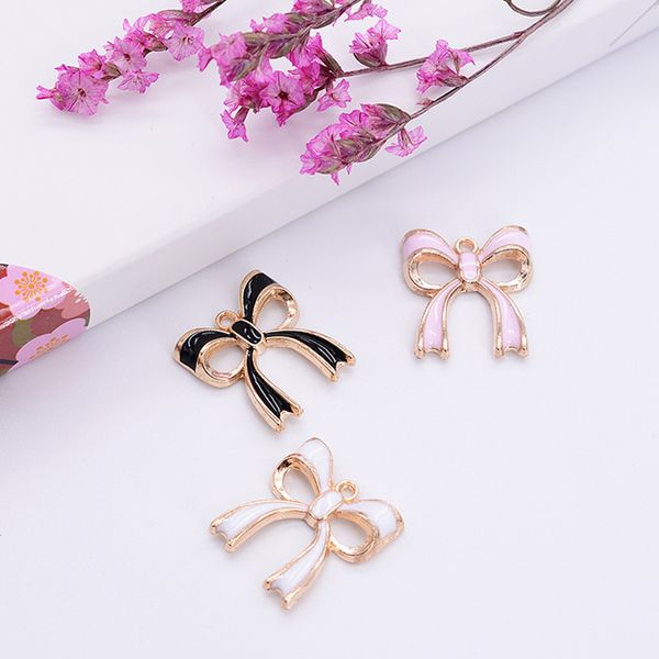 charms mrhuang 10pcs/pack 18*20mm bow enamel pendant oil drop floating fit diy bracelet jewelry accessory, Bronze;silver
charms mrhuang 10pcs/pack 18*20mm bow enamel pendant oil drop floating fit diy bracelet jewelry accessory, Bronze;silver
