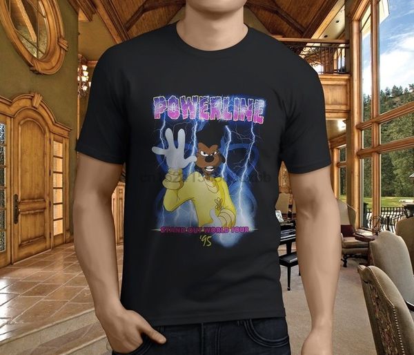 new popular gofy movie powerline men's black t-shirt size s-3xlnew t shirt spring summer
new popular gofy movie powerline men's black t-shirt size s-3xlnew t shirt spring summer