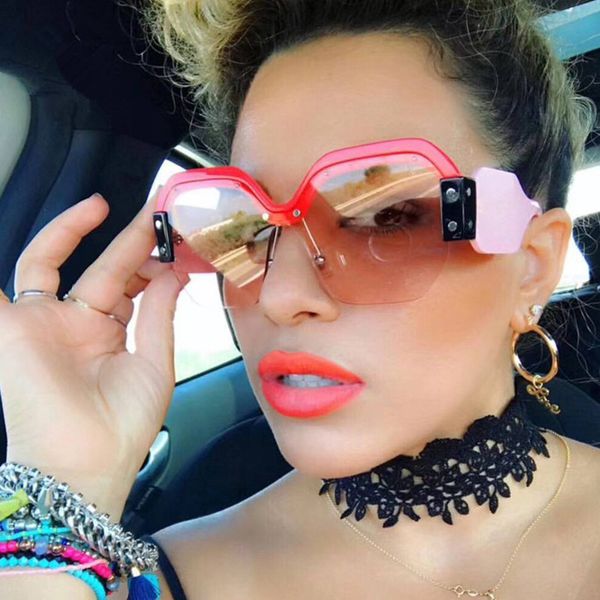 sunglasses fashion oversized women brand designer plastic female big frame gradient sun glasses uv400 gafas de sol mujer, White;black
sunglasses fashion oversized women brand designer plastic female big frame gradient sun glasses uv400 gafas de sol mujer, White;black