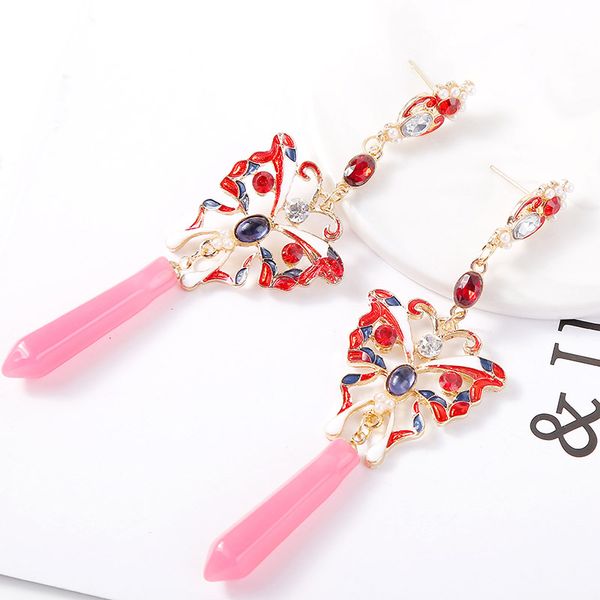 dangle & chandelier fashion red enamel butterfly drop earrings for women trendy pink acrylic big earring female party statement jewelry gift, Silver
dangle & chandelier fashion red enamel butterfly drop earrings for women trendy pink acrylic big earring female party statement jewelry gift, Silver