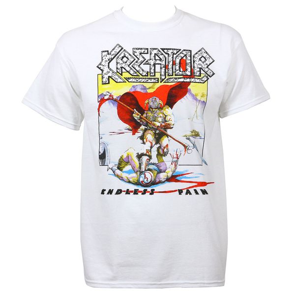 authentic kreator endless pain album cover t-shirt white s-3xl new short sleeve 100% cotton man tee t shirt plus size
authentic kreator endless pain album cover t-shirt white s-3xl new short sleeve 100% cotton man tee t shirt plus size