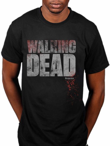 official the walking dead splatter t-shirt tv series zombie apocalypse fan merch cotton cool gift personality tee shirt
official the walking dead splatter t-shirt tv series zombie apocalypse fan merch cotton cool gift personality tee shirt