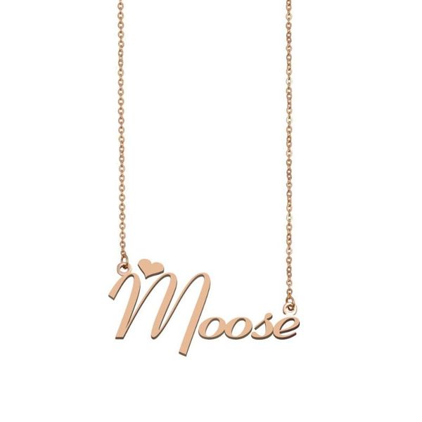 pendant necklaces moose name necklace , custom for women girls friends birthday wedding christmas mother days gift, Silver
pendant necklaces moose name necklace , custom for women girls friends birthday wedding christmas mother days gift, Silver