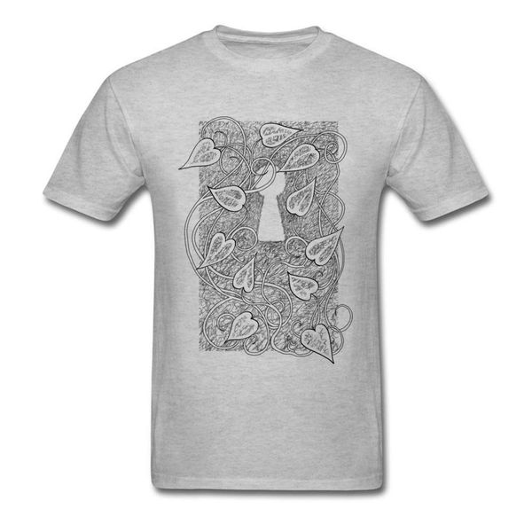secret drawing men garden keyhole print grey t-shirt novelty short sleeve summer casual tee shirts cotton fabric
secret drawing men garden keyhole print grey t-shirt novelty short sleeve summer casual tee shirts cotton fabric