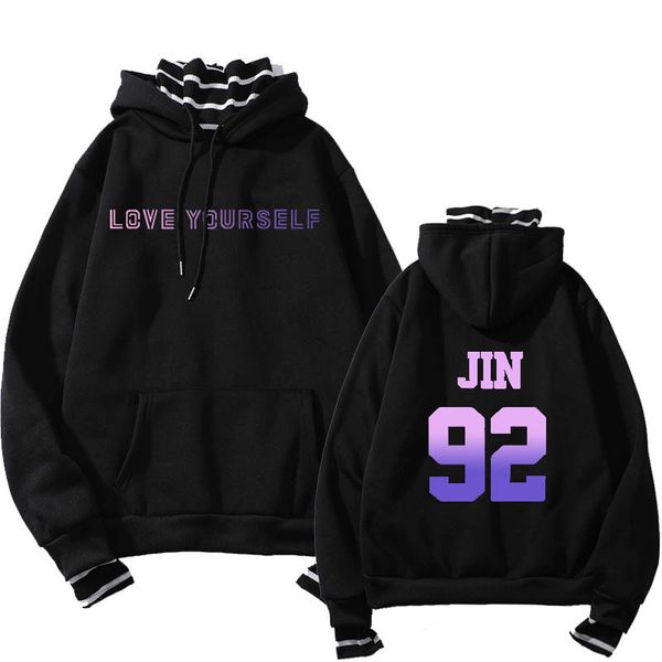 kpop bulletproof boy scouts bangtan boys print love yourself sweatshirt crew neck harajuku popular commuter sweatshirt, Black
kpop bulletproof boy scouts bangtan boys print love yourself sweatshirt crew neck harajuku popular commuter sweatshirt, Black