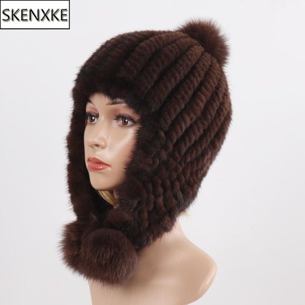 beanie/skull caps russian winter real fur hat women outdoor warm hats hand knitted lady 100% natural ear protection cap, Blue;gray
beanie/skull caps russian winter real fur hat women outdoor warm hats hand knitted lady 100% natural ear protection cap, Blue;gray