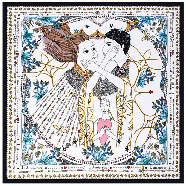 bandanas 2021 design spring summer square fashion women print silk scarf shawl bandana 70cm*70cm, Blue;gray
bandanas 2021 design spring summer square fashion women print silk scarf shawl bandana 70cm*70cm, Blue;gray
