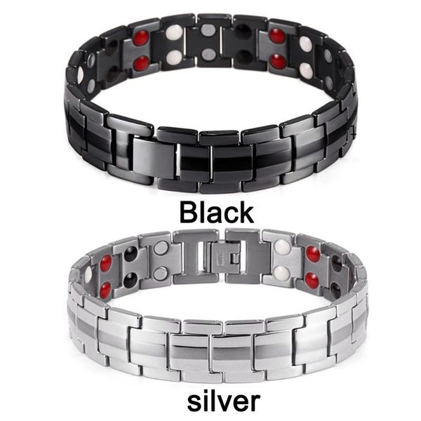 charm bracelets health care men bracelet pain relief gift magnetic therapy stainless steel migraine arthritis anxiety jewelry #734, Golden;silver
charm bracelets health care men bracelet pain relief gift magnetic therapy stainless steel migraine arthritis anxiety jewelry #734, Golden;silver