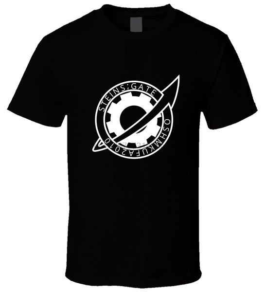 new steins gate el psy congroo anime manga men black t shirt size s to 3xl cool slim fit letter printed tee t shirt 
new steins gate el psy congroo anime manga men black t shirt size s to 3xl cool slim fit letter printed tee t shirt