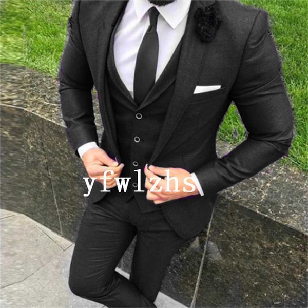 classic one button handsome groomsmen notch lapel groom tuxedos men suits wedding/prom man blazer ( jacket+pants+vest+tie) w174, Black;gray
classic one button handsome groomsmen notch lapel groom tuxedos men suits wedding/prom man blazer ( jacket+pants+vest+tie) w174, Black;gray