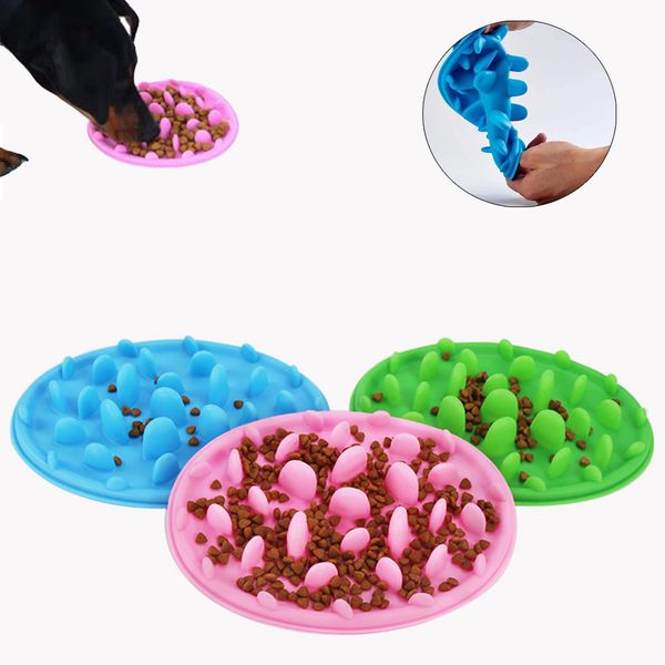 silicone slow eating bowl anti choke dog feeder portable puppy feeding dish prevent obesity dogs food container
silicone slow eating bowl anti choke dog feeder portable puppy feeding dish prevent obesity dogs food container