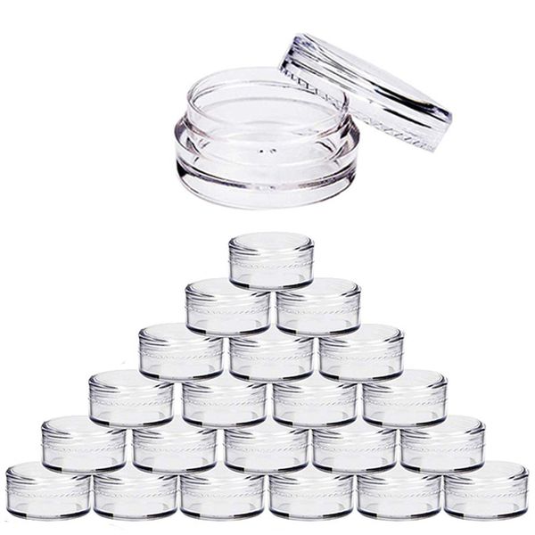 100шт 3g / 5g пустые пластиковые косметические макияжа jar горшки прозрачный образец бутылки eyeshadow крем для губ контейнер xa52u
100шт 3g / 5g пустые пластиковые косметические макияжа jar горшки прозрачный образец бутылки eyeshadow крем для губ контейнер xa52u