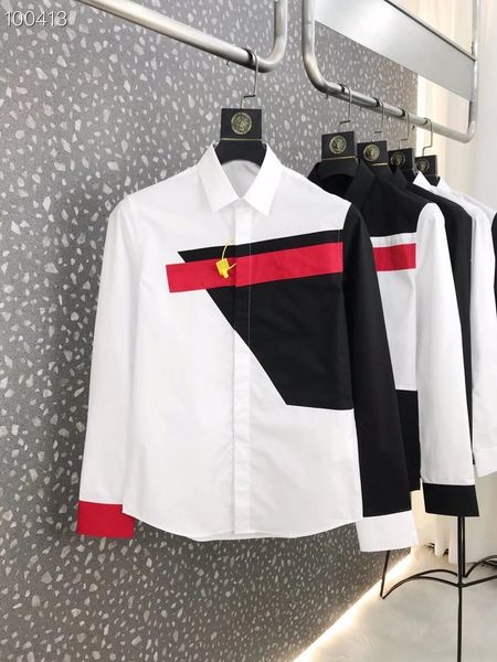 men's dress shirts mens designer dress shirts business casual shirt brand clothing men long sleeve shirt cotton 01226, White;black
men's dress shirts mens designer dress shirts business casual shirt brand clothing men long sleeve shirt cotton 01226, White;black
