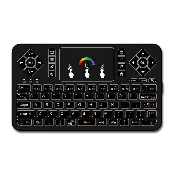 high qualiyt flying air mouse q9 colorful backlight included bluetooth wireless keyboard remote controlers touchpad for pc android tv box
high qualiyt flying air mouse q9 colorful backlight included bluetooth wireless keyboard remote controlers touchpad for pc android tv box