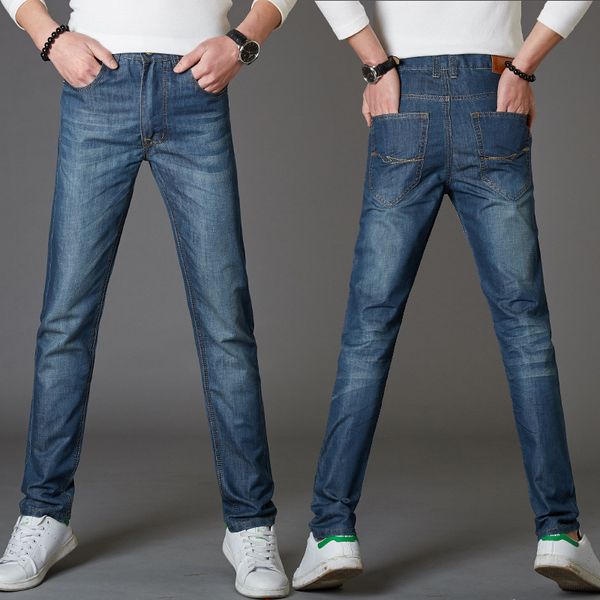 men's business wear plus size jeans casual loose slim straight trousers fashion classic fat plus fat long pants blue 46 48
men's business wear plus size jeans casual loose slim straight trousers fashion classic fat plus fat long pants blue 46 48