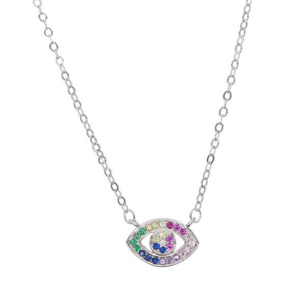 chains 2021 colorful cz drop charm gold filled turkish evil eye lucky women gift rainbow stone trendy classic necklace jewelry, Silver
chains 2021 colorful cz drop charm gold filled turkish evil eye lucky women gift rainbow stone trendy classic necklace jewelry, Silver
