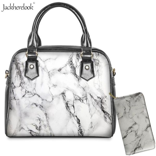 jackherelook 2pcs 3d white marble print shoulder bag and wallet leather messenger bags nordic geometric stone texture women tote
jackherelook 2pcs 3d white marble print shoulder bag and wallet leather messenger bags nordic geometric stone texture women tote
