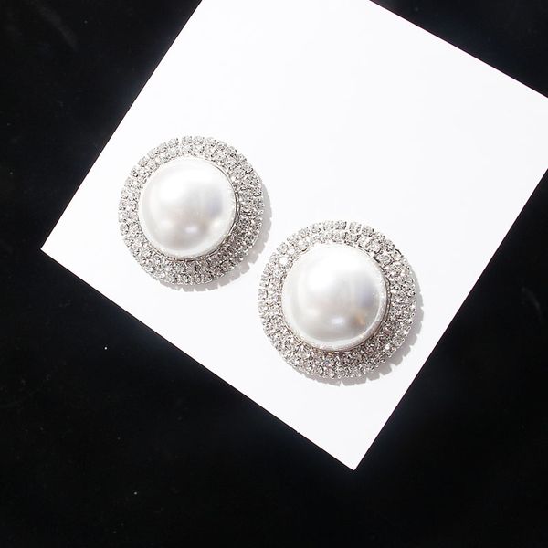 stud ztech big round imitation pearl earrings for women girls trendy fashion statement ins jewelry wholesale accessories, Golden;silver
stud ztech big round imitation pearl earrings for women girls trendy fashion statement ins jewelry wholesale accessories, Golden;silver