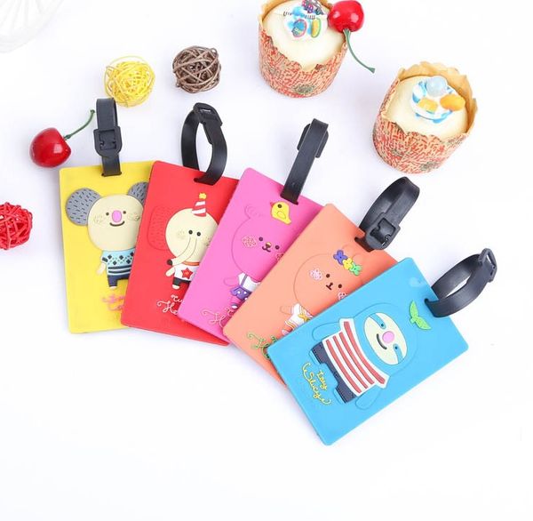 cartoon travel accessories luggage tag cartoon silica gel suitcase id addres holder baggage boarding tags portable label, Black
cartoon travel accessories luggage tag cartoon silica gel suitcase id addres holder baggage boarding tags portable label, Black