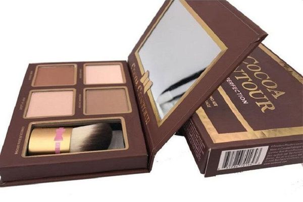 cocoa contours kit highlighters palette nude color cosmetics face concealer makeup chocolate eyeshadow with contour brush
cocoa contours kit highlighters palette nude color cosmetics face concealer makeup chocolate eyeshadow with contour brush