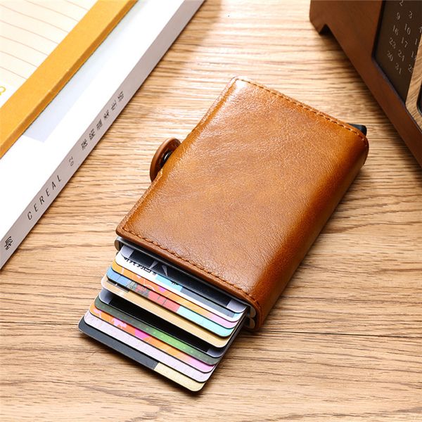 bycobecy for short rfid card money bag mini purse male aluminium double box small wallet men, Red;black
bycobecy for short rfid card money bag mini purse male aluminium double box small wallet men, Red;black
