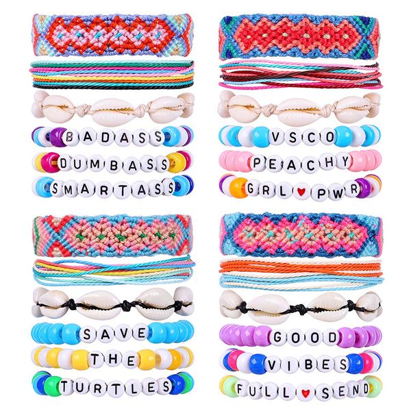 woven friendship bracelets braided fashion trendy surf beach boho girl pulseras femme dropshipping, Golden;silver
woven friendship bracelets braided fashion trendy surf beach boho girl pulseras femme dropshipping, Golden;silver