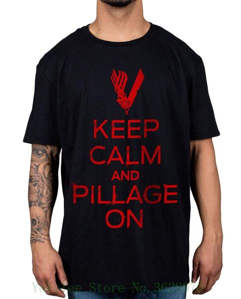 official vikings keep calm and pillage on t-shirt ragnar floki short sleeve round neck t shirt promotion
official vikings keep calm and pillage on t-shirt ragnar floki short sleeve round neck t shirt promotion
