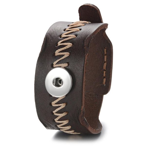 2020 new snap jewelry 4 colors genuine leather bangle rope line decoration fit 18mm snap charms diy bracelet for women nn-715, Black
2020 new snap jewelry 4 colors genuine leather bangle rope line decoration fit 18mm snap charms diy bracelet for women nn-715, Black