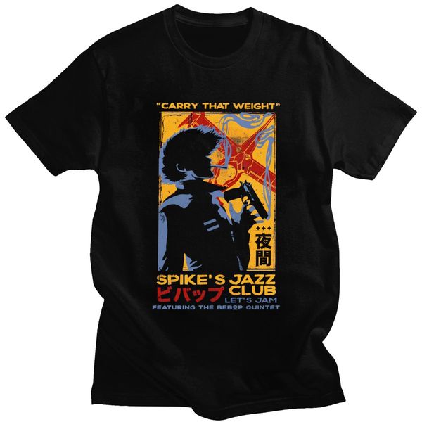 funny design cowboy bebop tshirt soft cotton anime manga shirt spike spiegel jazz club t-shirt short-sleeve graphic tee gift
funny design cowboy bebop tshirt soft cotton anime manga shirt spike spiegel jazz club t-shirt short-sleeve graphic tee gift