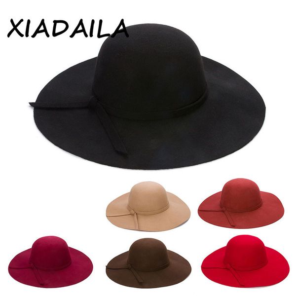 stingy brim hats chapeau casual fedora cap wide brimmed dome wool floppy hat womens black cloche, Blue;gray
stingy brim hats chapeau casual fedora cap wide brimmed dome wool floppy hat womens black cloche, Blue;gray