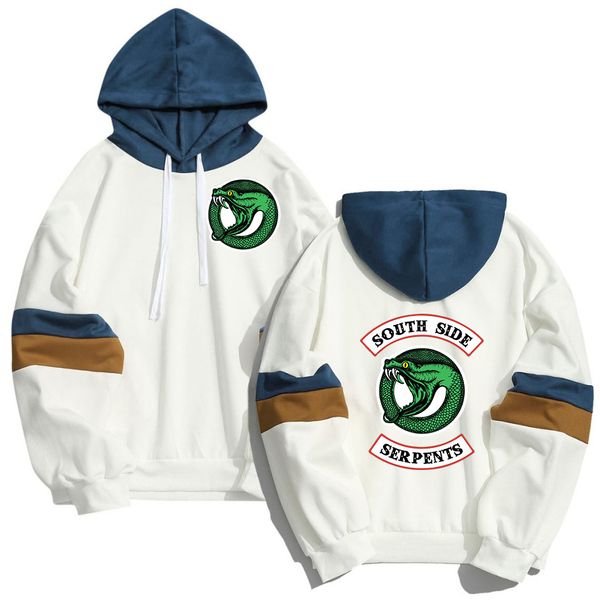 spring summer tv riverdale hooded men women cool south side serpents streetwear hip hop patchwork hoodies sweatshirt sudaderas, Black
spring summer tv riverdale hooded men women cool south side serpents streetwear hip hop patchwork hoodies sweatshirt sudaderas, Black