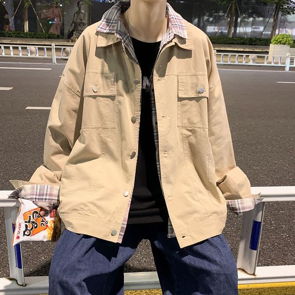 autumn men's korean style trendy overalls overalls overallsovercoat overallsfake two-piece casual versatile clothes loose fashion brand, Blue
autumn men's korean style trendy overalls overalls overallsovercoat overallsfake two-piece casual versatile clothes loose fashion brand, Blue