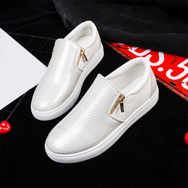 mcckle autumn women flat shoes slip on loafers zipper platform fashion casual soft female vulcanized shoes comfortable footwear, Black
mcckle autumn women flat shoes slip on loafers zipper platform fashion casual soft female vulcanized shoes comfortable footwear, Black