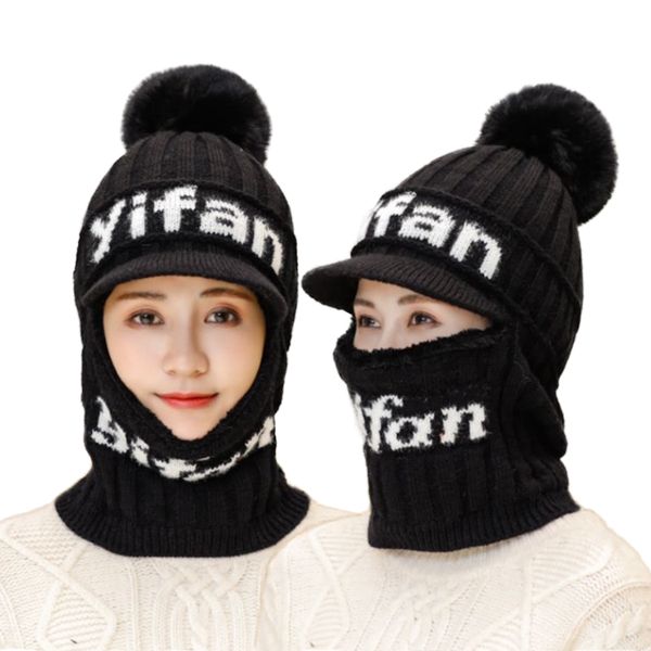 women's slouchy knitting soft hood hat scarf elegant hats beanies thick winter neck warm balaclava headgear caps, Blue;gray
women's slouchy knitting soft hood hat scarf elegant hats beanies thick winter neck warm balaclava headgear caps, Blue;gray