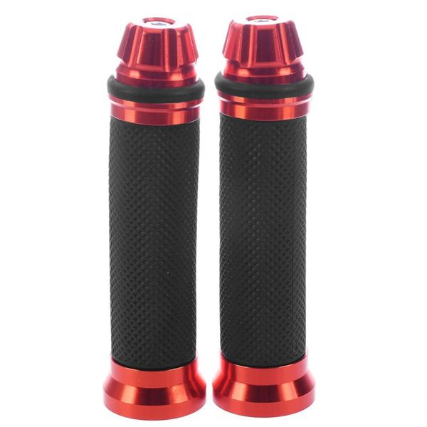 1 pair 7/8 "ergonomic aluminum rubber gel handle cnc guides handles for sports bikes bicycle - red
1 pair 7/8 "ergonomic aluminum rubber gel handle cnc guides handles for sports bikes bicycle - red