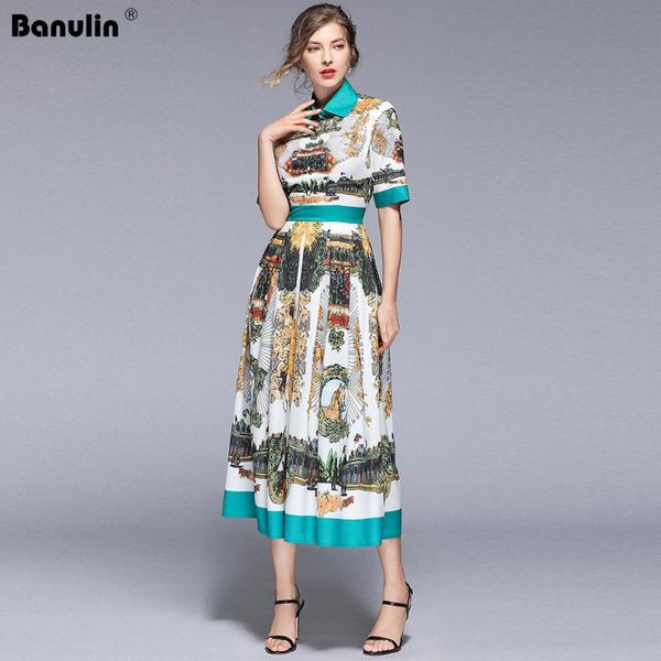 casual dresses banulin 2021 runway designer summer dress women's short sleeve pleated floral print party vintage b8022, Black;gray
casual dresses banulin 2021 runway designer summer dress women's short sleeve pleated floral print party vintage b8022, Black;gray