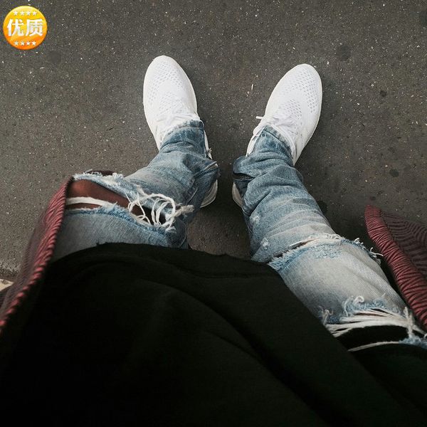 2020 men style big hole male male korea brand cultivate morality straight pure color man jeans wholesale, Blue
2020 men style big hole male male korea brand cultivate morality straight pure color man jeans wholesale, Blue