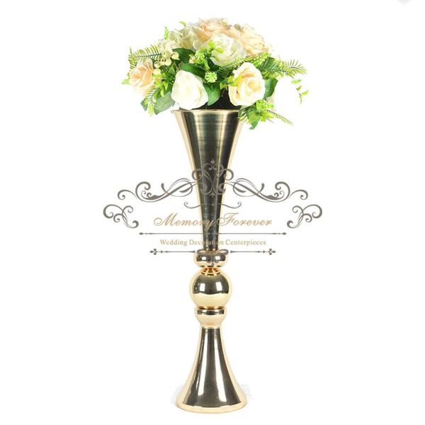 party decoration 10pcs/lot 65cm tall wedding centerpiece table decorative vases metal trumpet floral vase event
party decoration 10pcs/lot 65cm tall wedding centerpiece table decorative vases metal trumpet floral vase event