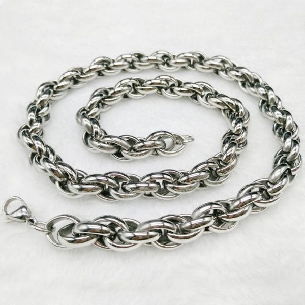 polished 9/11mm mens/womens silver color round link chain necklace or bracelet polished stainless steel vintage jewelry 7-40inch
polished 9/11mm mens/womens silver color round link chain necklace or bracelet polished stainless steel vintage jewelry 7-40inch