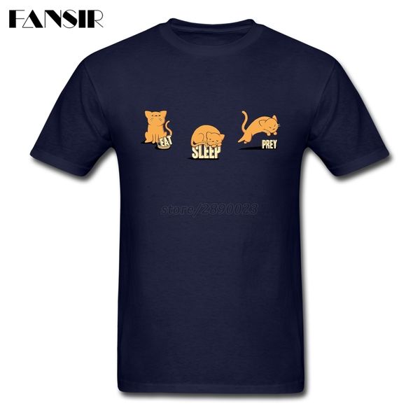 over size cats eat sleep prey classical tee shirt male short sleeve o neck men t-shirts guys clothes
over size cats eat sleep prey classical tee shirt male short sleeve o neck men t-shirts guys clothes