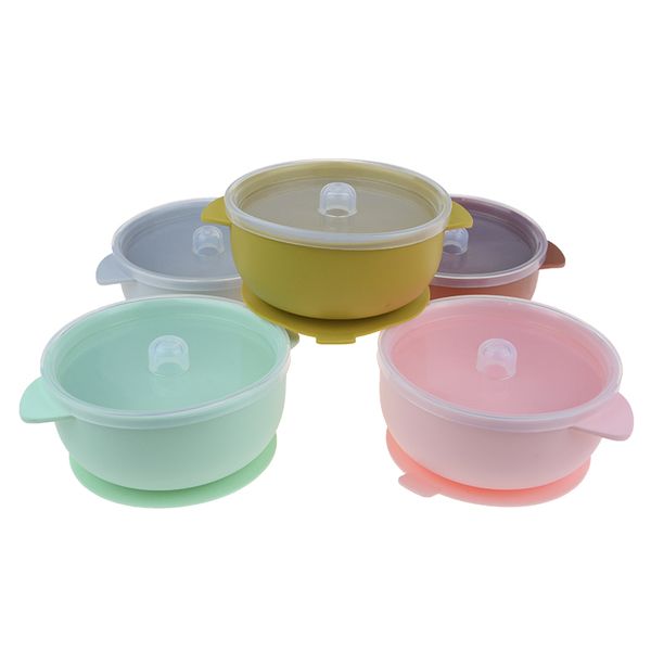 silicone baby bowls set non-slip suction bowl with spoon and leak proof lid bpa baby infant feeding tableware
silicone baby bowls set non-slip suction bowl with spoon and leak proof lid bpa baby infant feeding tableware