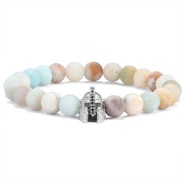 beaded, strands fashion diy luxury neutral spartan helmet cubic couple long distance bracelet natural stone men and women friends, Black
beaded, strands fashion diy luxury neutral spartan helmet cubic couple long distance bracelet natural stone men and women friends, Black