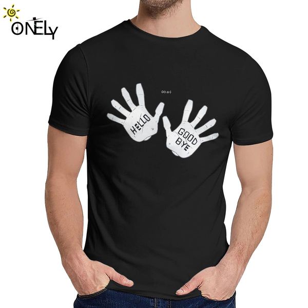 umbrella academy klaus hands tee male crazy pure cotton t shirt fashion crewneck