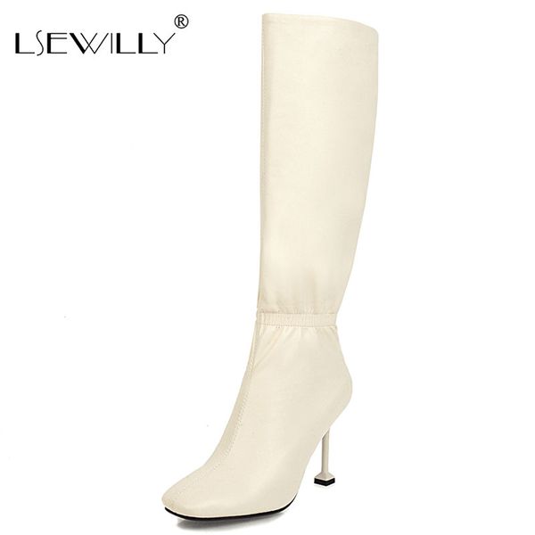lsewilly high heel woman boots knee high boots thin heel long square toe ladies shoes 2020 autumn winter black beige
lsewilly high heel woman boots knee high boots thin heel long square toe ladies shoes 2020 autumn winter black beige