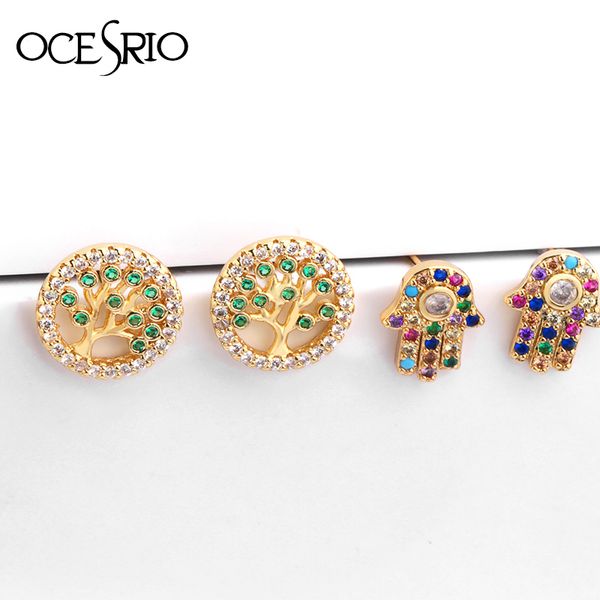 stud tree of life earrings for women micro pave rainbow cubic zirconia hand hamsa fatima turkish luckly jewelry ers-q24, Golden;silver
stud tree of life earrings for women micro pave rainbow cubic zirconia hand hamsa fatima turkish luckly jewelry ers-q24, Golden;silver