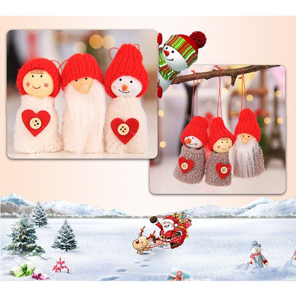 3шт рождество декор куклы санта-клаус снеговик висячие treetop украшение xmas подарок для
3шт рождество декор куклы санта-клаус снеговик висячие treetop украшение xmas подарок для