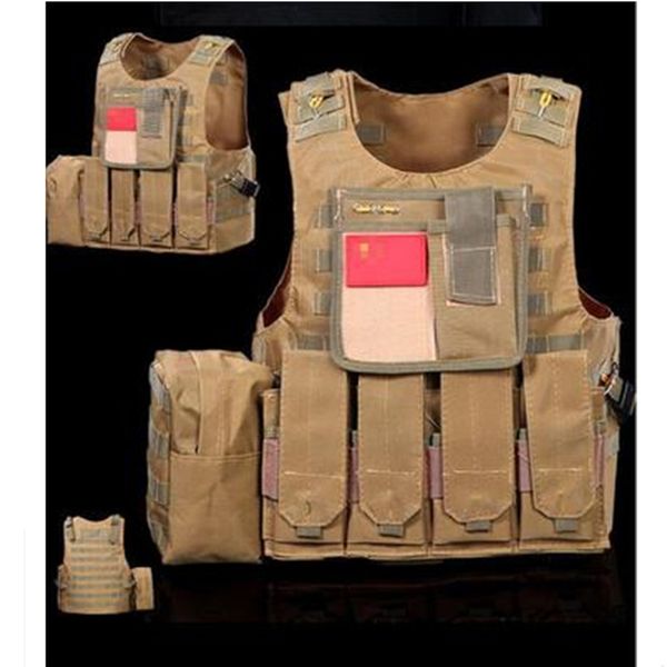 unloading vest tactical molle air soft protection plates colette soldier combat vest army military three clip vests men's outerwear, Black;white
unloading vest tactical molle air soft protection plates colette soldier combat vest army military three clip vests men's outerwear, Black;white