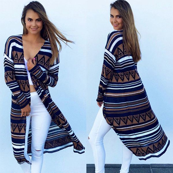 women's knits & tees fall female mid length cardigan long sleeved casual knitted jacket winter 2021 printed sweaters, White
women's knits & tees fall female mid length cardigan long sleeved casual knitted jacket winter 2021 printed sweaters, White