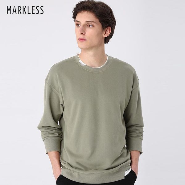 Markless Mens Casual Cotton O-Neck Splicing Sweatshirt Skin-friendly Comfortable Top Wears WYB0407M
Markless Mens Casual Cotton O-Neck Splicing Sweatshirt Skin-friendly Comfortable Top Wears WYB0407M