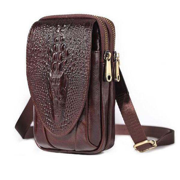 men leather crocodile grain waist bag small shoulder bags purse hip bum cell phone case hook belt fanny cross body pack
men leather crocodile grain waist bag small shoulder bags purse hip bum cell phone case hook belt fanny cross body pack